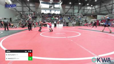 85 lbs Rr Rnd 1 - Bowen Schubert, Chandler Takedown Club vs BOSTON MARZETT, KIPP TULSA