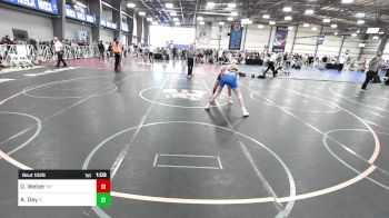 127 lbs Quarterfinal - Devon Weber, NY vs Adrian Day, FL