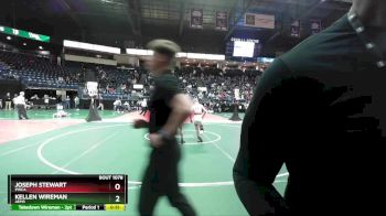 114 lbs Cons. Round 3 - Joseph Stewart, PWCA vs Kellen Wireman, AEM3