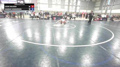U20 Women - 76 lbs Cons. Round 4 - Lizzie Raleigh, UT vs Hannah Henderson, OR