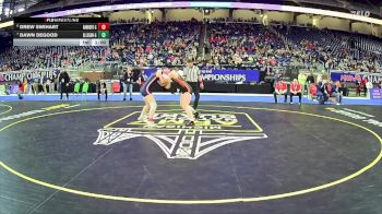 Girls-135 lbs Cons. Round 1 - Drew Swihart, Hanover-Horton Hs Girls vs Dawn Degood, Allegan Hs Girls