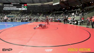 5th Place - Wynter Jones, Cowboy Wrestling Club vs Jasmine Mohajerin, Williamsburg Wrestling Club