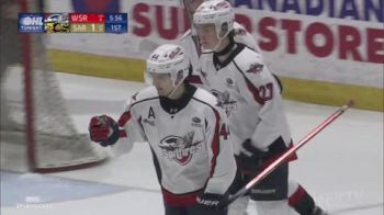 Anthony Cristofor Catches Goalie Leaning For 21st Goal Of The Season For Windsor