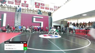 190 lbs Consi Of 4 - Ruairi Ritson, Canton vs Mason Skinner, Pentucket