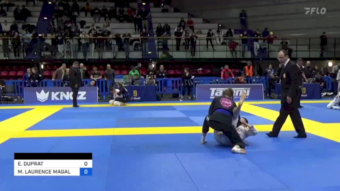 EMMA DUPRAT vs MÉLISSA LAURENCE MAGALHAES 2023 European Jiu-Jitsu IBJJF ...