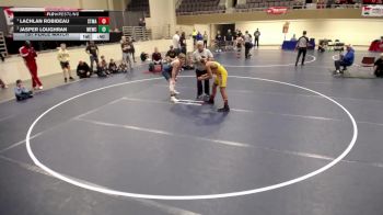 12U - 160 lbs 1st Place Match - Cash Carter, Blaine Wrestling Association vs Zechariah Ochieng, Forest Lake Wrestling Club