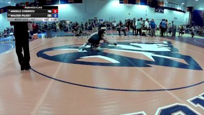 157 lbs Cons. Round 4 - Angelo Chierico, Palm Wrestling Academy vs Walter Pilkey, Cavalier Wrestling Club