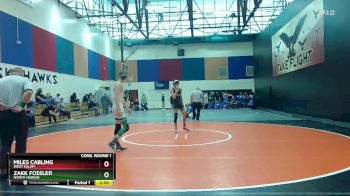 126 lbs Cons. Round 1 - Zakk Fossler, North Marion vs Miles Cabling, West Salem