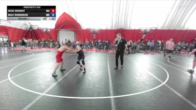 117 lbs Round 1 - Jace Grabot, B.A.M. Training Center vs Max Robinson, Lodi Wrestling Club
