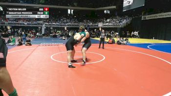 5A 285 lbs Champ. Round 1 - Sebastian Pedroza, El Paso Parkland vs Peyton Miller, Anna