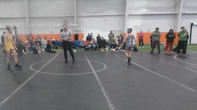 92 lbs Round 9 (10 Team) - Nehemiah Rankin, Neighborhood Wrestling vs Andrew Solomon, Notre Dame Lions