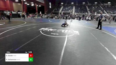 61 lbs Semifinal - Brock Bader, Siouxland Wr Ac vs Riggs Bohannon, Windy City WC