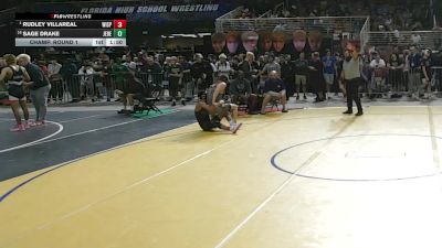 138 2A Champ. Round 1 - Rudley Villareal, Winter Springs vs Sage Drake, Jensen Beach