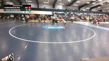 174 lbs Champ. Round 2 - Tyler-Nicholas Ritz, Shenandoah vs Chase Brandebura, Saint Vincent