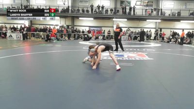 138 lbs Consolation - Wyatt Rock, Duanesburg-schoharie vs Landyn Shaffer, Deposit-hancock