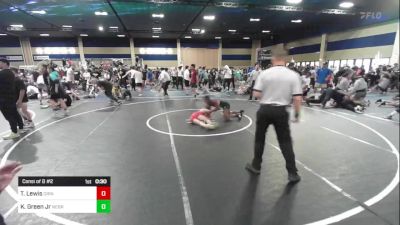 116 lbs Consi Of 8 #2 - Teagan Lewis, Grindhouse WC vs Kameron Green Jr, Nebraska Wr Acd