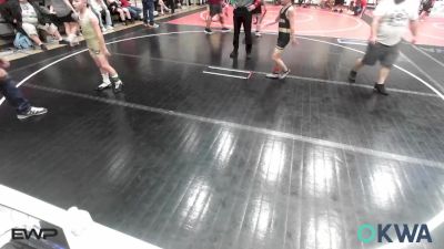 70 lbs Rr Rnd 1 - Conner Woods, Salina Wrestling Club vs Waylon Ward, Warner Eagles Youth Wrestling