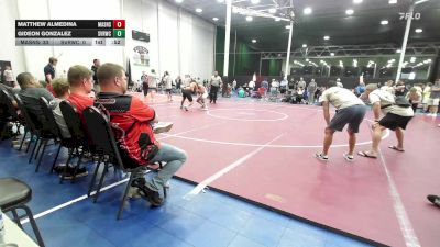 147 lbs Rr Rnd 3 - Matthew Almedina, Mat Assassins Black - HSC vs Gideon Gonzalez, Carpe Diem - HSC