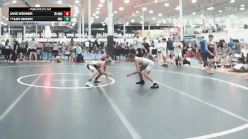 87 lbs Rr Rnd 4 - Jake Wehner, Triumph Trained - MS vs Tyler Geiger, Ruthless - MS