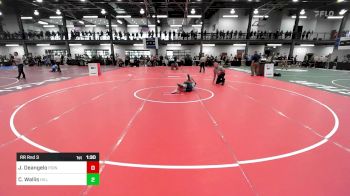 118B lbs Rr Rnd 3 - Joseph Deangelo, Point Pleasant Boro vs Carter Wallis, Hillsboro High School