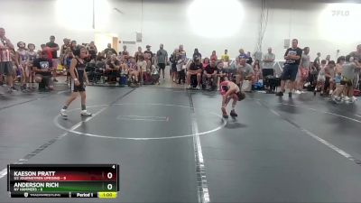 52 lbs Round 4 (6 Team) - Anderson Rich, NY Hammers vs Kaeson Pratt, U2 Journeymen Uprising