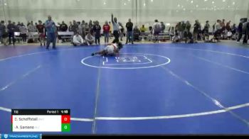 116 lbs Quarterfinal - Adrian Samano, Alchemy vs Chris Schoffstall, Bulldog Wrestling Club