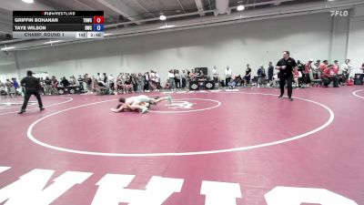 74 lbs Champ. Round 1 - Griffin Bohanan, Tiger Den Wrestling Club vs Taye Wilson, Beaver Wrestling Club