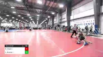 132 lbs Round Of 128 - Grayson Hagen, KS vs Luke Ananea, PA