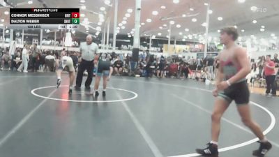 134 lbs Rr Rnd 1 - Connor Messinger, Grit Mat Club Red - HSC vs Dalton Weber, Team Shutt Garnett Trained - HSC