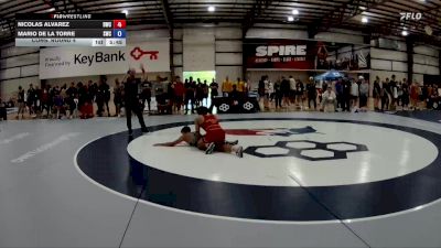 70 kg Cons. Round 4 - Nicolas Alvarez, Diplomat Wrestling Club vs Mario De La Torre, Southeastern Wrestling Club