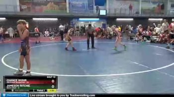 80 lbs Round 3 (8 Team) - Jameson Ritchie, NOLA Gold vs Chance Wuhr, Backyard Brawlers