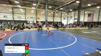 52 lbs Consolation - Kaeson Koppelman, Team Aggression vs Archer Robinson, Umpqua Wrestling Club