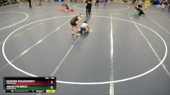 138 lbs Champ. Round 1 - Aidan Majerus, Minnesota vs Hunter Polikowsky, Minnesota