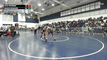 157 lbs Cons. Round 1 - Felix Gutierrez, Heritage vs Damien Shumaker, Highland (Bakersfield)