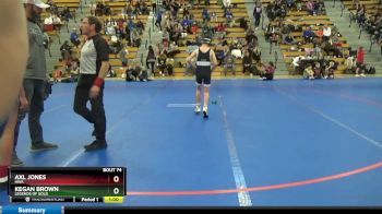 95 lbs Cons. Semi - Kegan Brown, Legends Of Gold vs Axl Jones, HWA