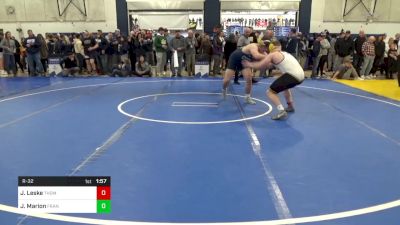 215 lbs R-32 - Justin Leske, Thomas Jefferson vs Juliano Marion, Franklin Regional