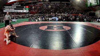 4A 113 lbs 5th Place Match - Ridge Adams, Teton vs Gage Reynolds, Snake River