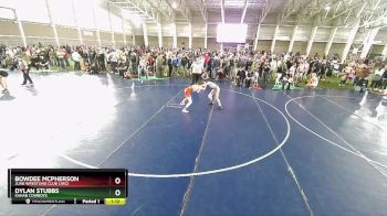 90 lbs Semifinal - Bowdee McPherson, Juab Wrestling Club (JWC) vs Dylan Stubbs, Kanab Cowboys