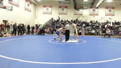 220 lbs Consi Of 8 #1 - Riley Trombley, Winnacunnet vs Charlie Bellavance, Bishop Guertin