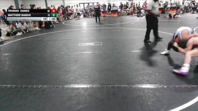 108 lbs Round 1 (6 Team) - Truman Dames, MF vs Matthew Ramos, Funky Crayons