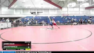 145 lbs Semifinal - Jayden Colon, IL vs Pierson Manville, PA