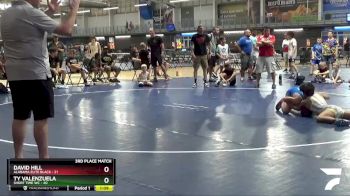 108 lbs Placement Matches (8 Team) - David Hill, Alabama Elite Black vs Ty Valenzuela, Short Time WC