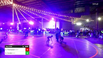 61 lbs Consi Of 8 #1 - Colt Thompson, Western Nebraska Elite vs Kash Conde, Bear Cave WC