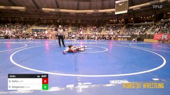 64 lbs Round Of 16 - Brody Bafia, Huntingdon Youth Wrestling vs Ross Stegeman, R.A.W.