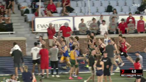 Men's 1500m Invite, Heat 3