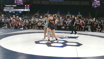 207 lbs Champ. Rd Of 32 - Charley Timms, Nevada vs Autumn King, Wisconsin