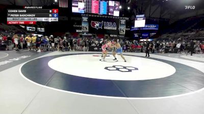165 lbs Champ. Rd Of 128 - Cohen Davis, IN vs Peter Sadchikov, PA