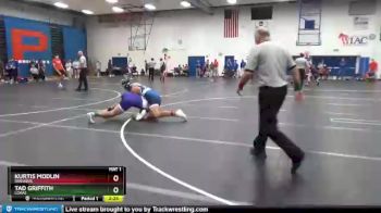 197 lbs Champ. Round 1 - Tad Griffith, Loras vs Kurtis Modlin, Dubuque