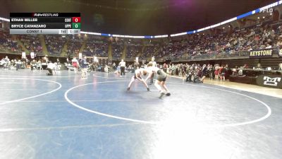 175 lbs Consy 1 - Ethan Miller, Central Dauphin vs Bryce Catanzaro, Upper St Clair