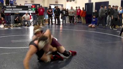 175 lbs Semifinal - Quinn Hunt, Monsignor Farrell vs Rafael Rodriguez, Iona Prep